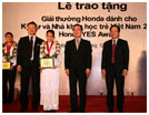 Honda dành học bổng trị giá 30.000 USD cho sinh viên