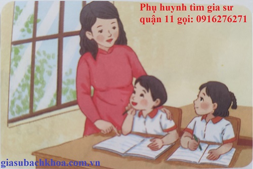 Giáo viên dạy kèm học sinh tại quận 11