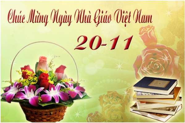 Chúc mừng ngày nhà giáo Việt Nam