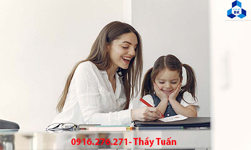 Gia sư anh văn giúp trẻ mạnh dạn và tự tin